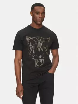 Футболка обычного кроя SAEC MTK8009 STE001N Plein Sport, черный