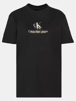 Футболка обычного кроя Shadow Graphic J20J225545 Calvin Klein Jeans, черный