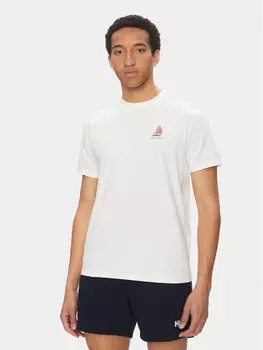 Футболка обычного кроя Shoreline 54601 Helly Hansen, белый