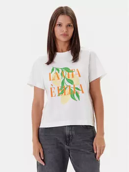 Футболка обычного кроя Sonna 10327143 Vero Moda, белый