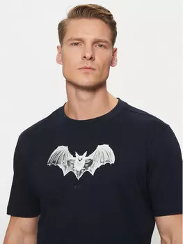 Футболка обычного кроя Spiderbat 50534924 Boss, синий
