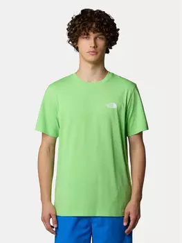 Футболка обычного кроя SS Simple Dome NF0A87NG The North Face, зеленый