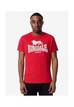 Футболка обычного кроя St. Erney Lonsdale, красный