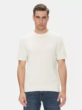 Футболка обычного кроя Supima LV04LC333G Calvin Klein, экрю