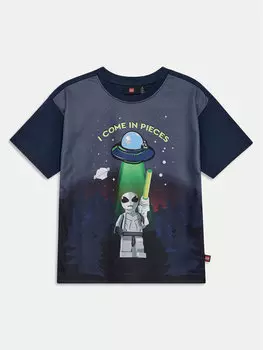 Футболка обычного кроя Taffy 12011379 Lego, синий