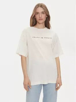 Футболка обычного кроя Taz Hailey 10337839 Vero Moda, белый