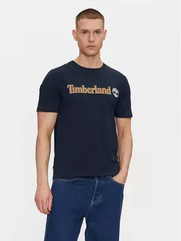 Футболка обычного кроя TB0A5UPQ Timberland, синий