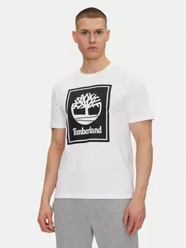 Футболка обычного кроя TB0A5WQQ Timberland, белый
