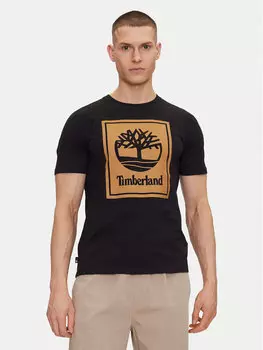 Футболка обычного кроя TB0A5WQQ Timberland, черный