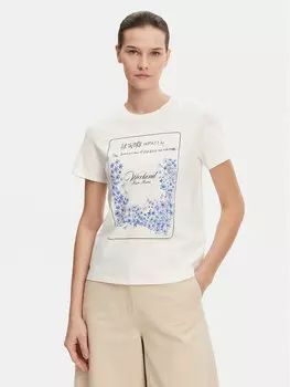 Футболка обычного кроя Teiera 2515971052 Weekend Max Mara, белый