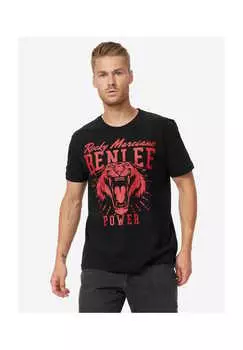 Футболка обычного кроя тигровая сила Benlee, мультиколор