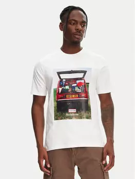 Футболка обычного кроя Tomi Grapphic HARM0037251 Hunter, белый