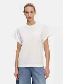Футболка обычного кроя Torcetti 104605 A2D1 Pinko, белый