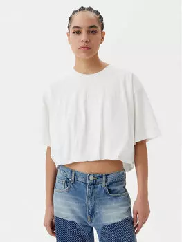 Футболка обычного кроя Torrone 104257 A2F8 Pinko, белый