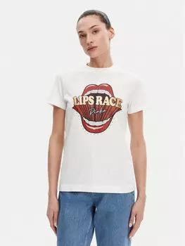 Футболка обычного кроя Trapani 105050 A2D8 Pinko, белый