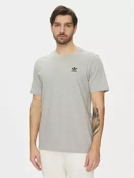 Футболка обычного кроя Trefoil Essentials JC9988 Adidas, серый