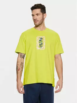 Футболка обычного кроя Trefoil Series JD0675 Adidas, зеленый
