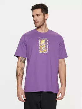 Футболка обычного кроя Trefoil Series JP4498 Adidas, фиолетовый