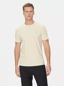 Футболка обычного кроя UM0UM03362 Tommy Hilfiger, бежевый