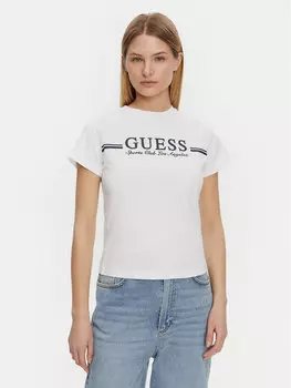 Футболка обычного кроя V5GI03 I3Z14 Guess, белый