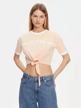 Футболка обычного кроя V5GI05 I3Z14 Guess, оранжевый