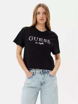 Футболка обычного кроя V5GI09 K9RM1 Guess, черный