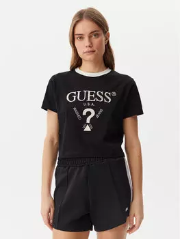 Футболка обычного кроя V5GI18 I3Z14 Guess, черный