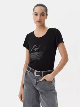Футболка обычного кроя VA5157 JS360 Liu Jo Beachwear, черный