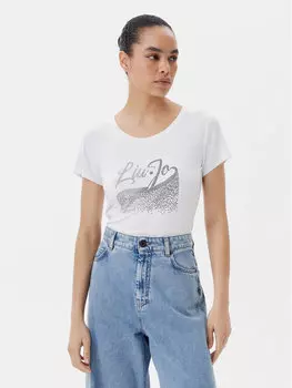 Футболка обычного кроя VA5157 JS360 Liu Jo Beachwear, белый
