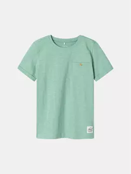 Футболка обычного кроя Vincent 13201047 Name It, зеленый