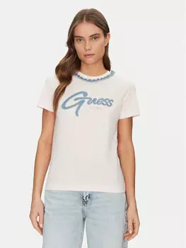 Футболка обычного кроя W5GI03I3Z14 Guess, розовый