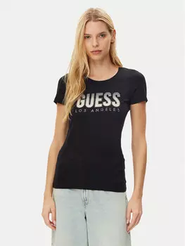 Футболка обычного кроя W5GI14 J1314 Guess, черный