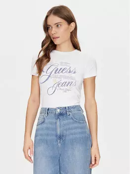 Футболка обычного кроя W5GI24 J1314 Guess, белый