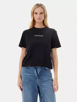 Футболка обычного кроя W5RI4 2K8HM0 Guess Jeans, черный