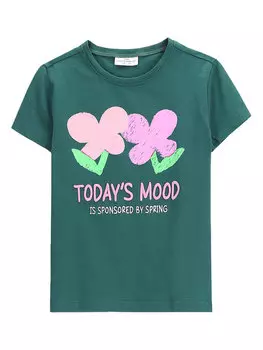 Футболка обычного кроя WC5143203MGK Coccodrillo, зеленый