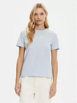 Футболка обычного кроя WW0WW45428 Tommy Hilfiger, голубой