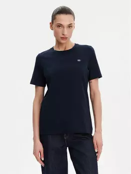 Футболка обычного кроя WW0WW45522 Tommy Hilfiger, синий
