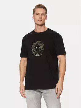 Футболка обычного кроя XM000328 AF10364 UC001 Armani Exchange, черный