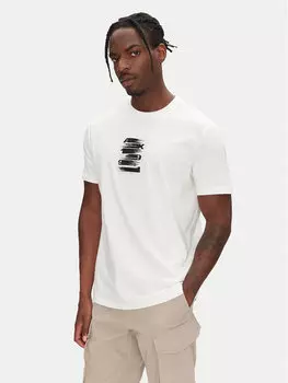 Футболка обычного кроя XM000548 AF10362 U0009 Armani Exchange, белый