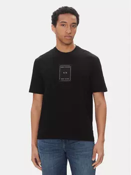 Футболка обычного кроя XM000570 AF10356 UC001 Armani Exchange, черный