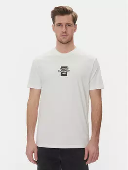 Футболка обычного кроя XM000767 AF12308 U0009 Armani Exchange, белый