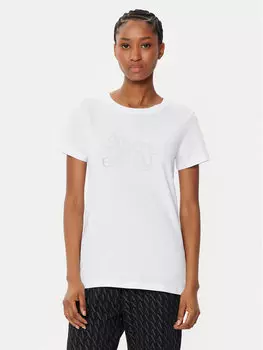 Футболка обычного кроя XW000109 AF10359 U0002 Armani Exchange, белый