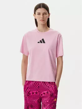 Футболка обычного кроя Z.N.E. JC5401 Adidas, розовый