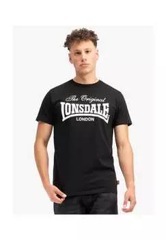 Футболка обычный крой colsbrooke Lonsdale, мультиколор