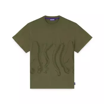 Футболка Octopus, зеленый