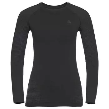 Футболка Odlo Top Crew Neck Performance Warm Ec, черный