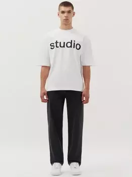 Футболка однотонная Studio Seidensticker, белый