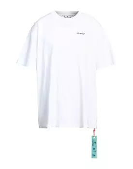 Футболка Off, молочный