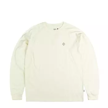 Футболка off-race patch long sleeve t-shirt Pas Normal Studios, белый