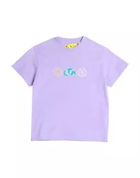 Футболка Off, сирень